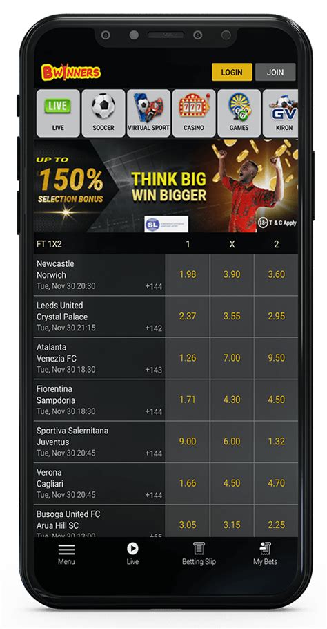 bwinners app,bet & win big